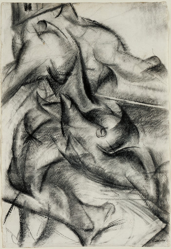 Umberto Boccioni. Muscular Dynamism. 1913