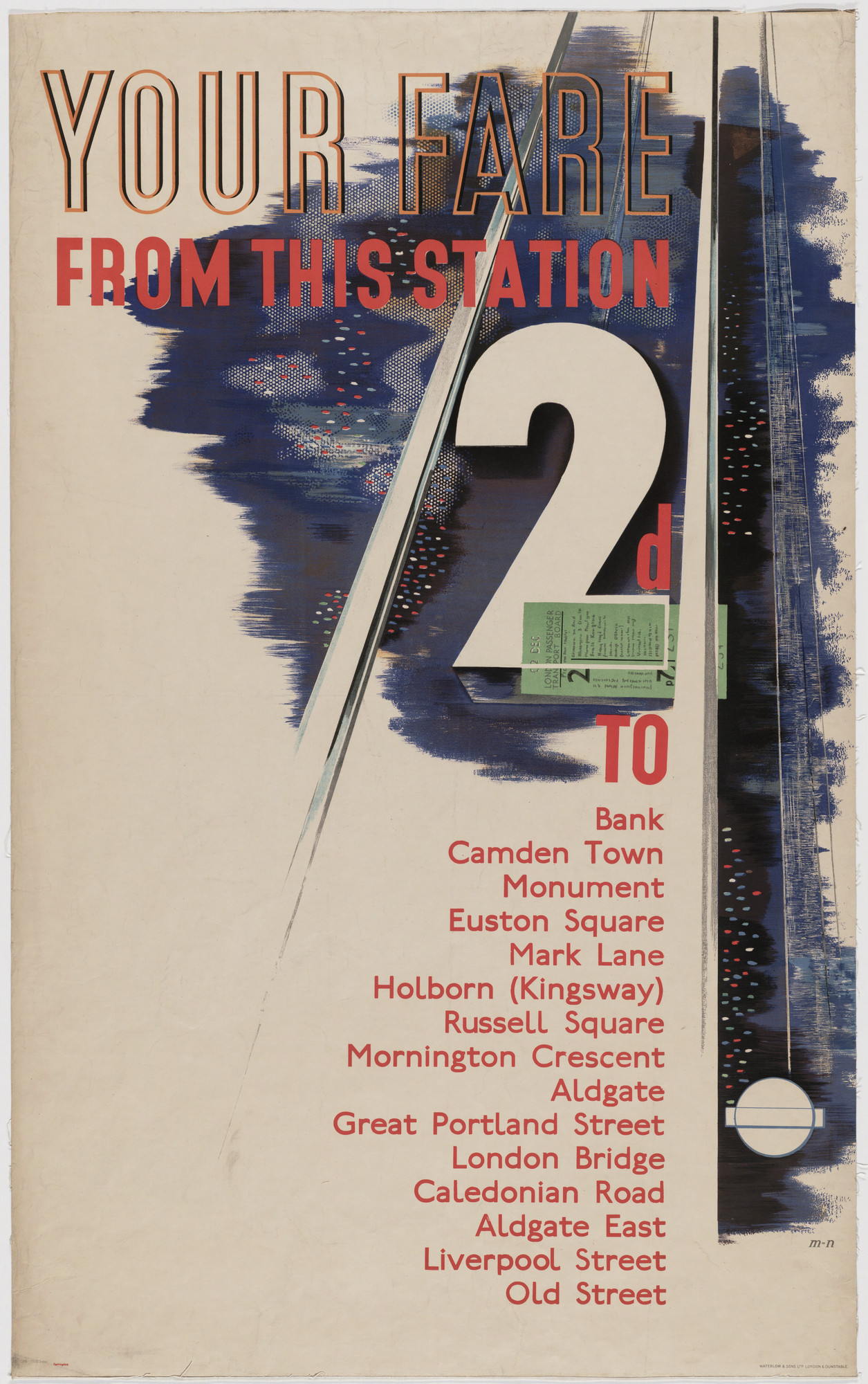 László Moholy-Nagy. Your Fare From This Station