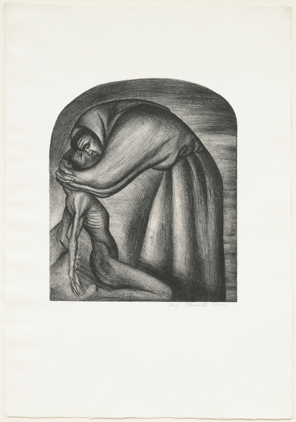 José Clemente Orozco. The Franciscan (El Franciscano). 1929