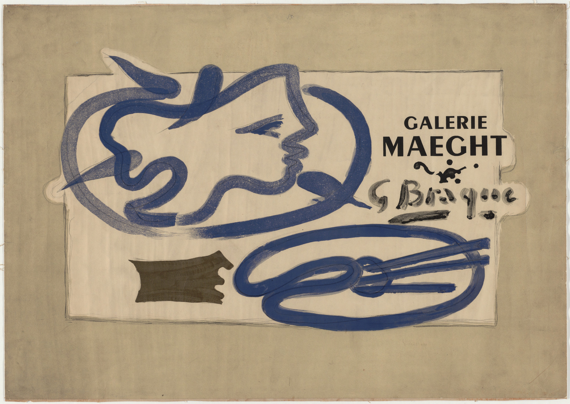 Georges Braque. Galerie Maeght, G. Braque. 1950