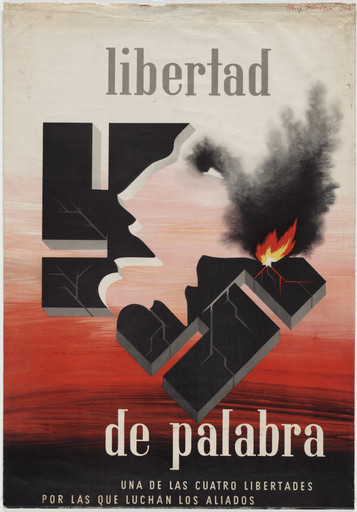 Libertad de Palabra, Una de las Cuatro Libertades por las que Luchan los Aliados