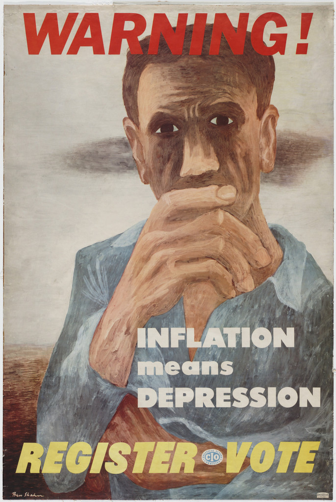 Warning! Inflation Means Depression, Register, Vote