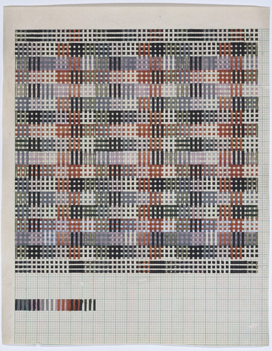 Anni Albers. Design for Tablecloth. 1930