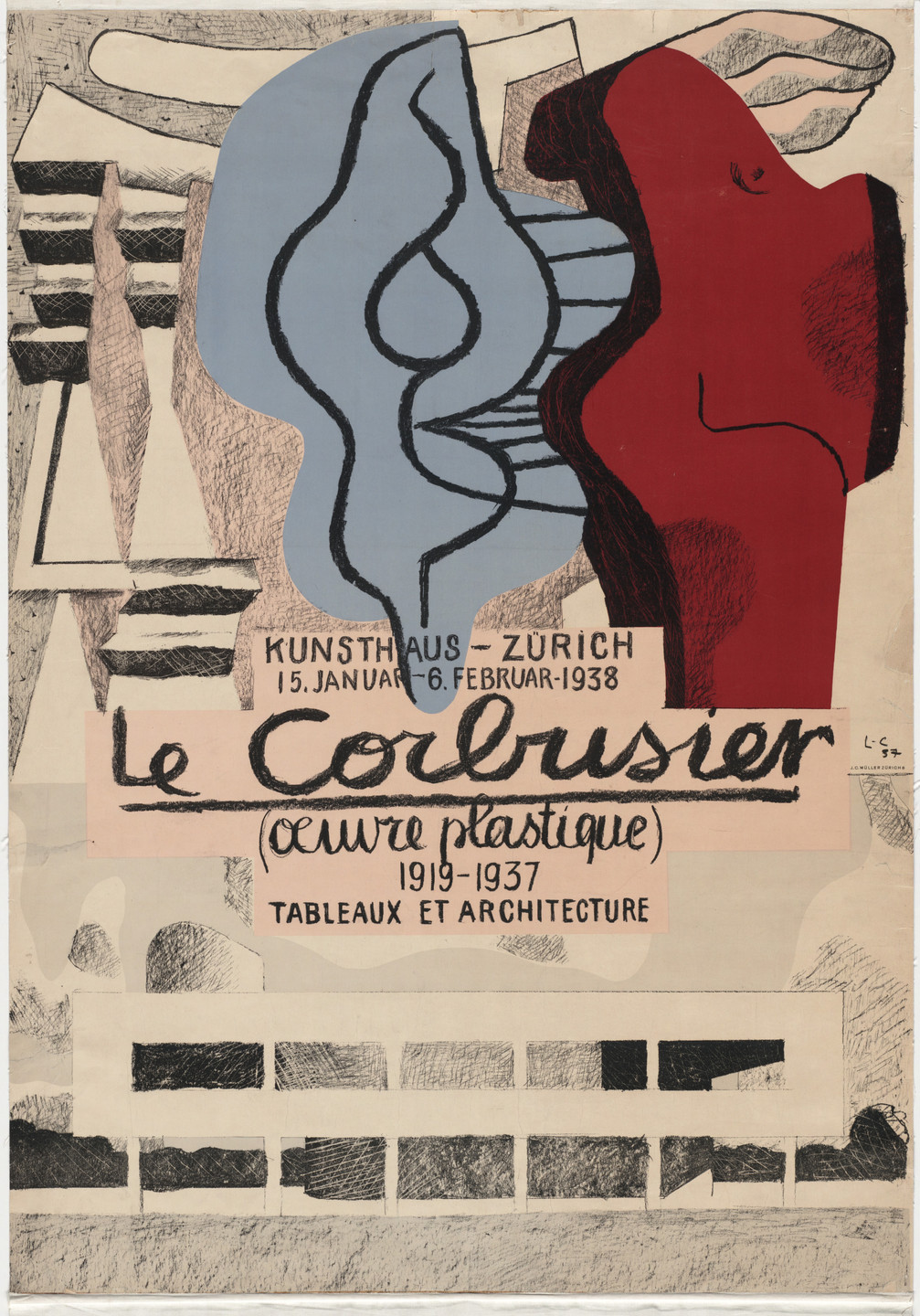 Le Corbusier (Charles-Édouard Jeanneret). Le Corbusier, Oeuvre Plastique 1919-1937. 1937
