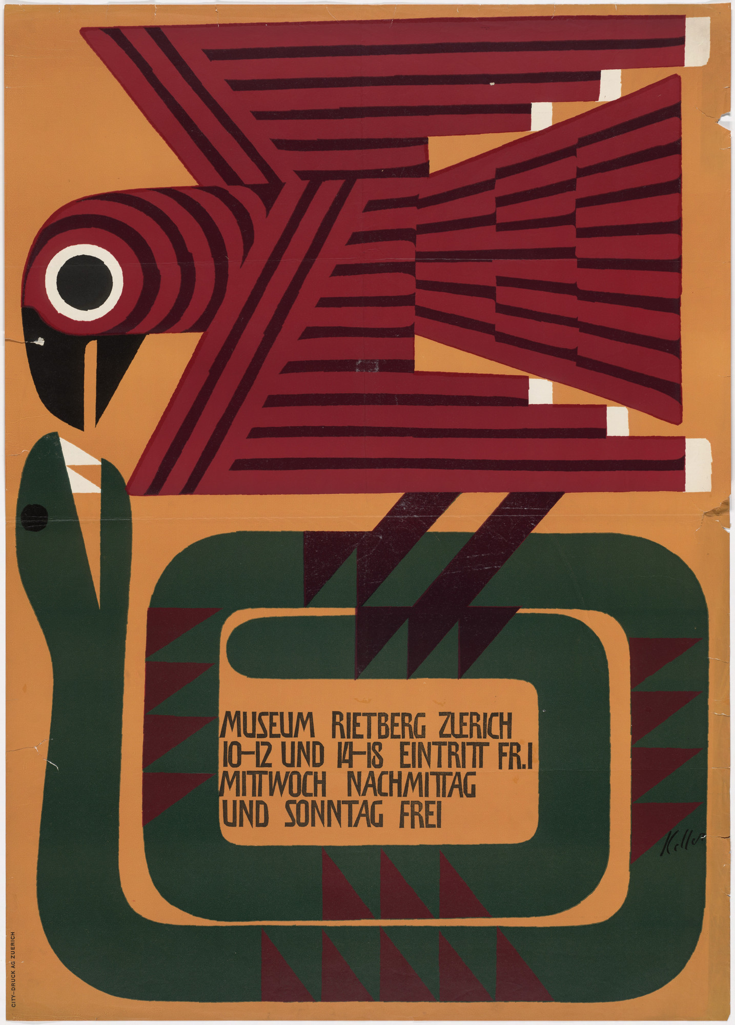 Ernst Keller. Museum Rietberg Zurich. 1955 | MoMA