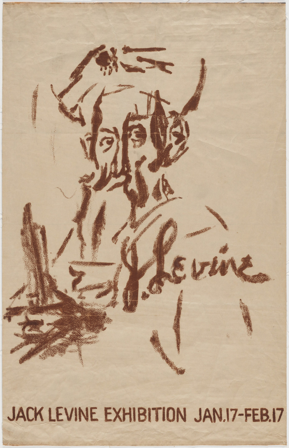 Jack Levine. Jack Levine Exhibition Jan. 17-Feb. 17. 1949