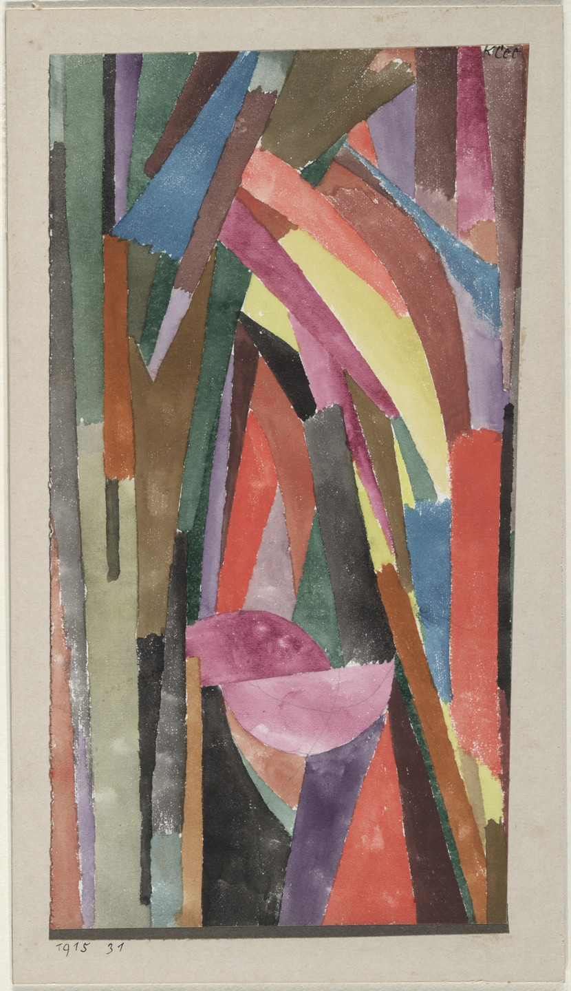Paul Klee. Laughing Gothic (Lachende Gotik). 1915
