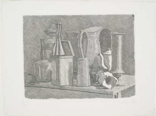 Giorgio Morandi. Grande natura morta con la caffettiera (Large