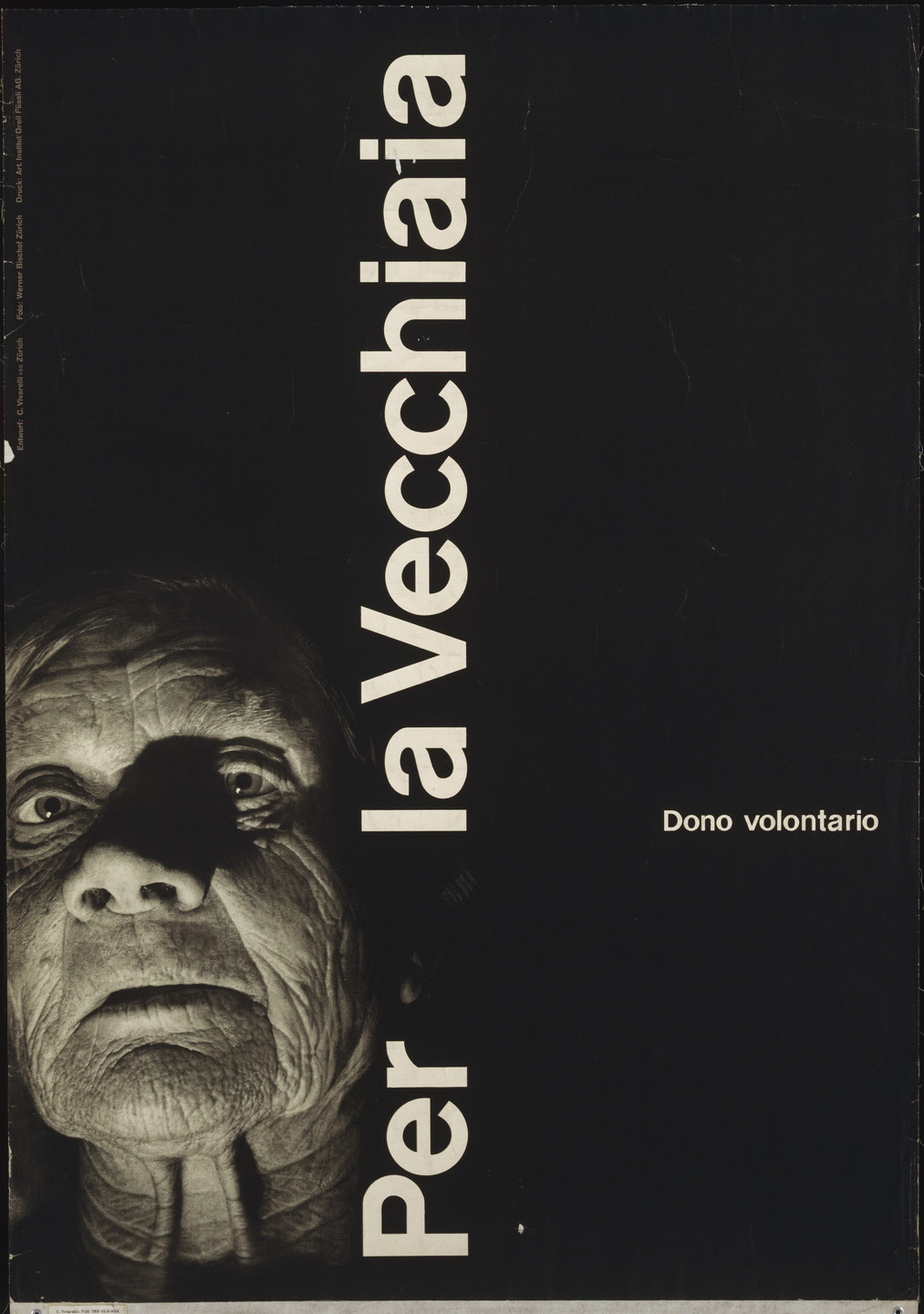 Carlo L. Vivarelli, Werner Bischof. Pour la Viellesse / Don Volontaire. 1949