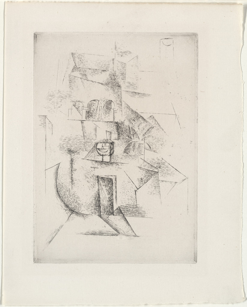 The Convent (Le Couvent) (plate, folio 41) from Saint Matorel