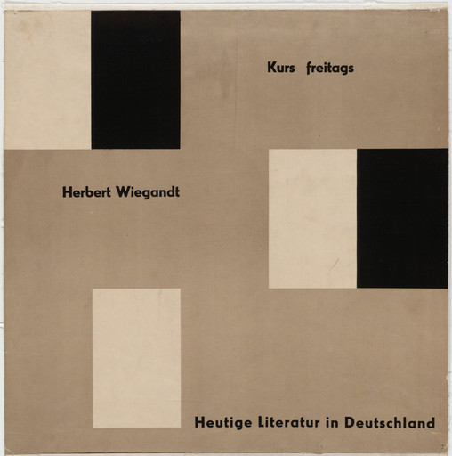 Herbert Wiegandt - Heutige Literature in Deutschland