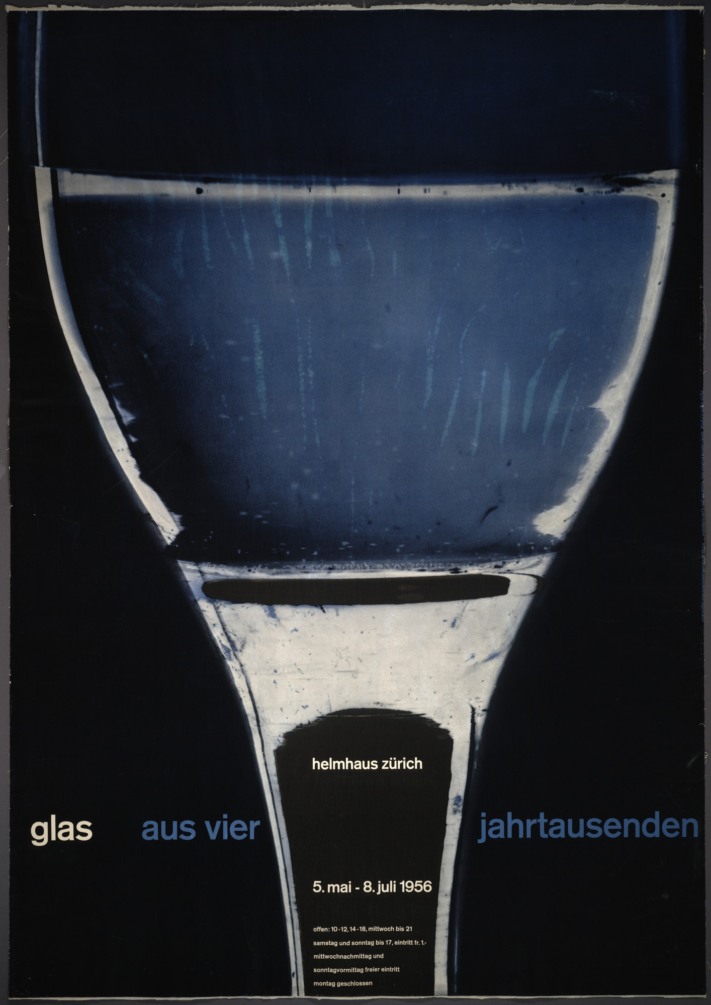Carl Bernhard Graf. Glas aus vier Jahrtausenden, Helmhaus Zürich