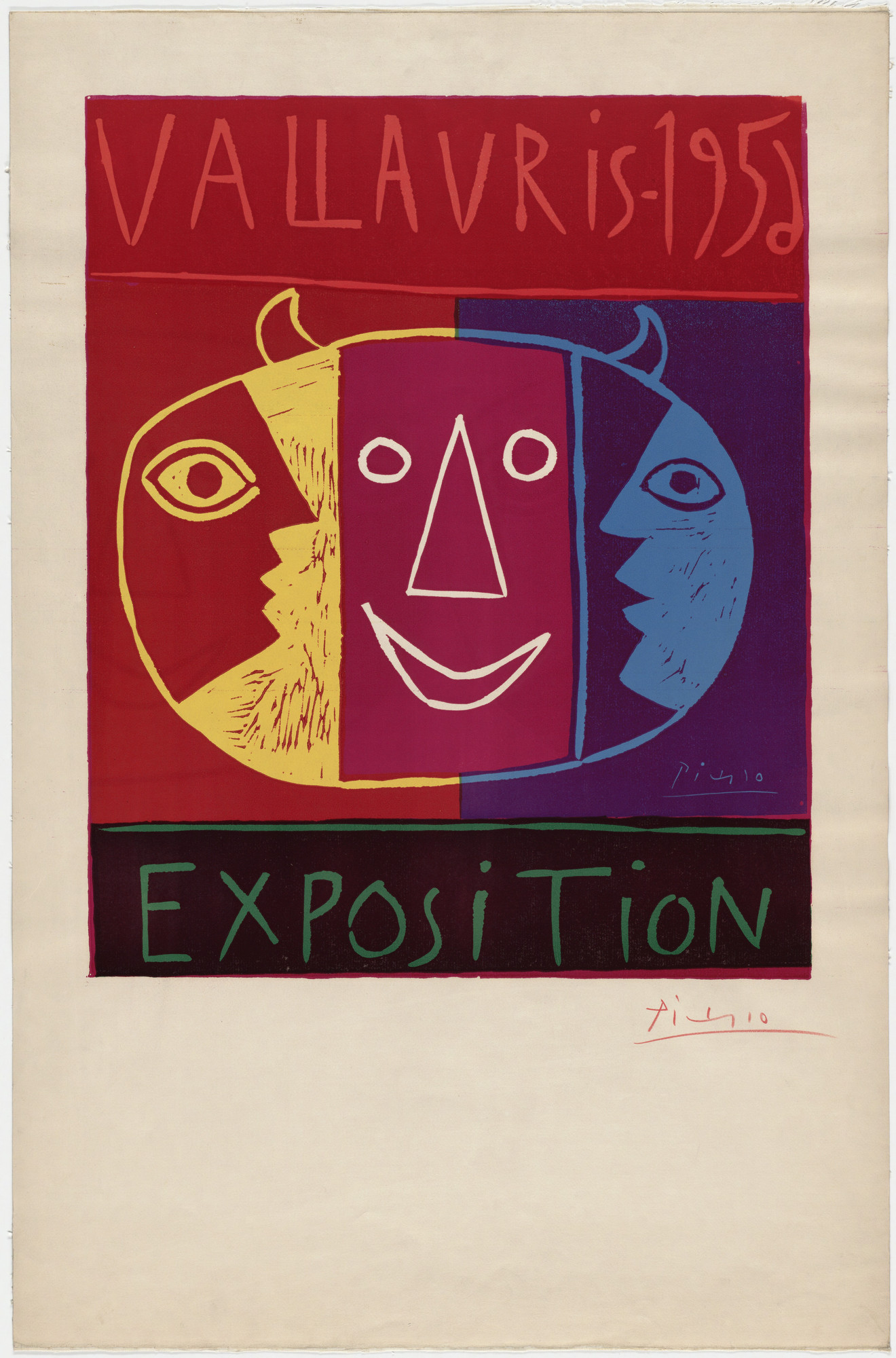 Pablo Picasso. Vallauris-1952, Exposition