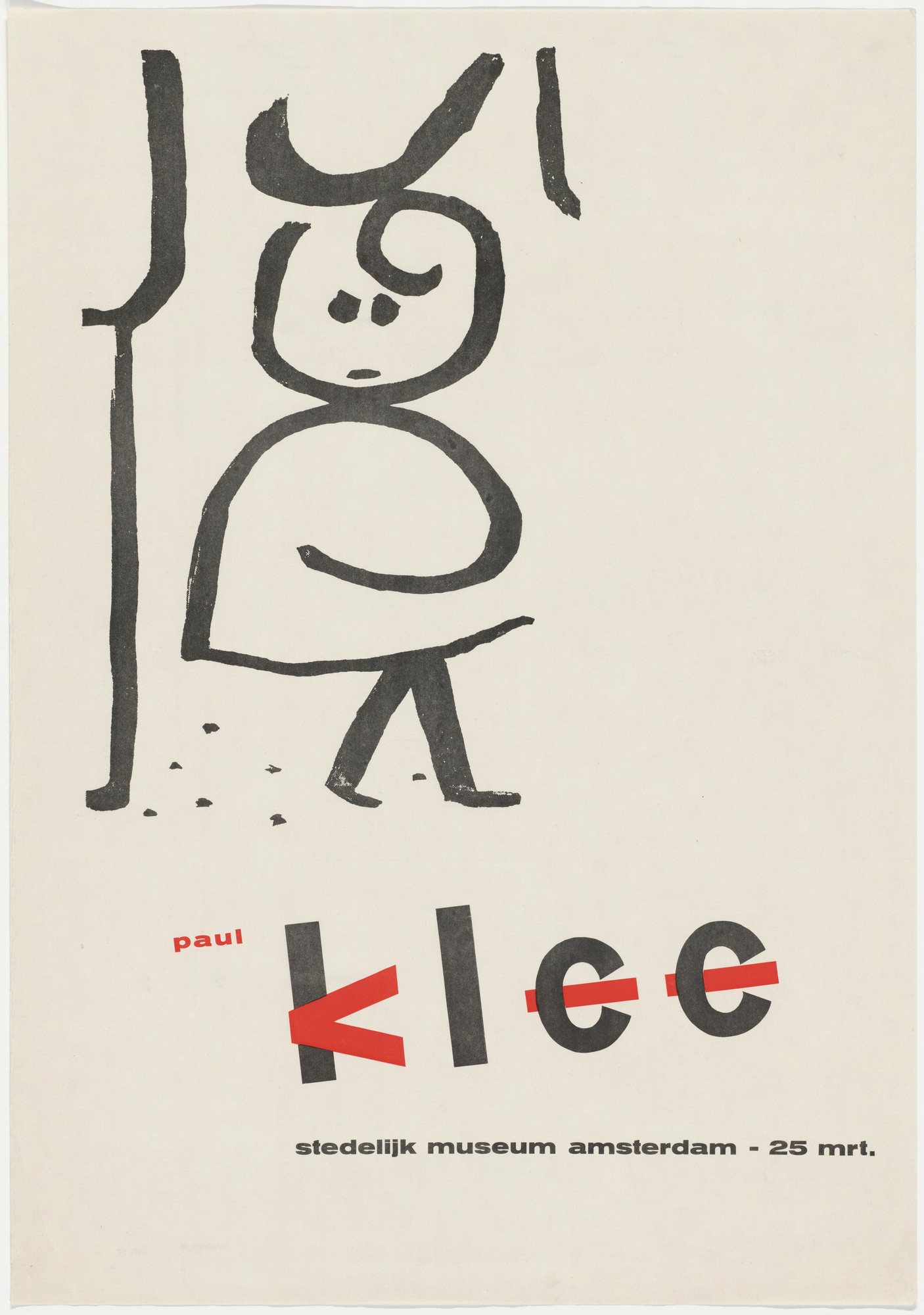 Willem Jacob Henri Berend Sandberg. Paul Klee, Stedelijk Museum Amsterdam
