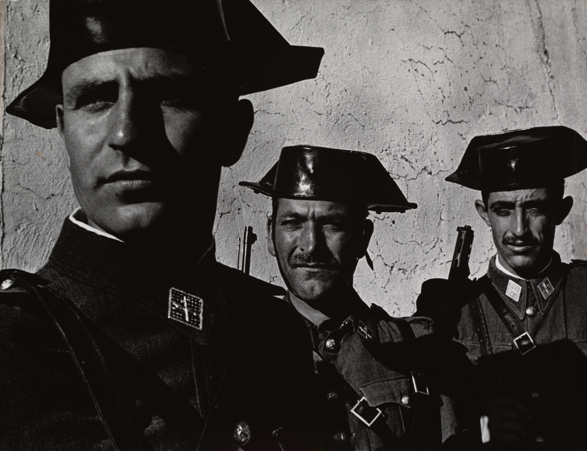 W. Eugene Smith. Three Spanish Soldiers