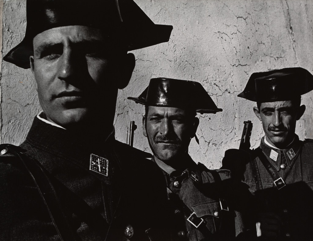 Three Spanish Soldiers, W. Eugene Smith, 1951