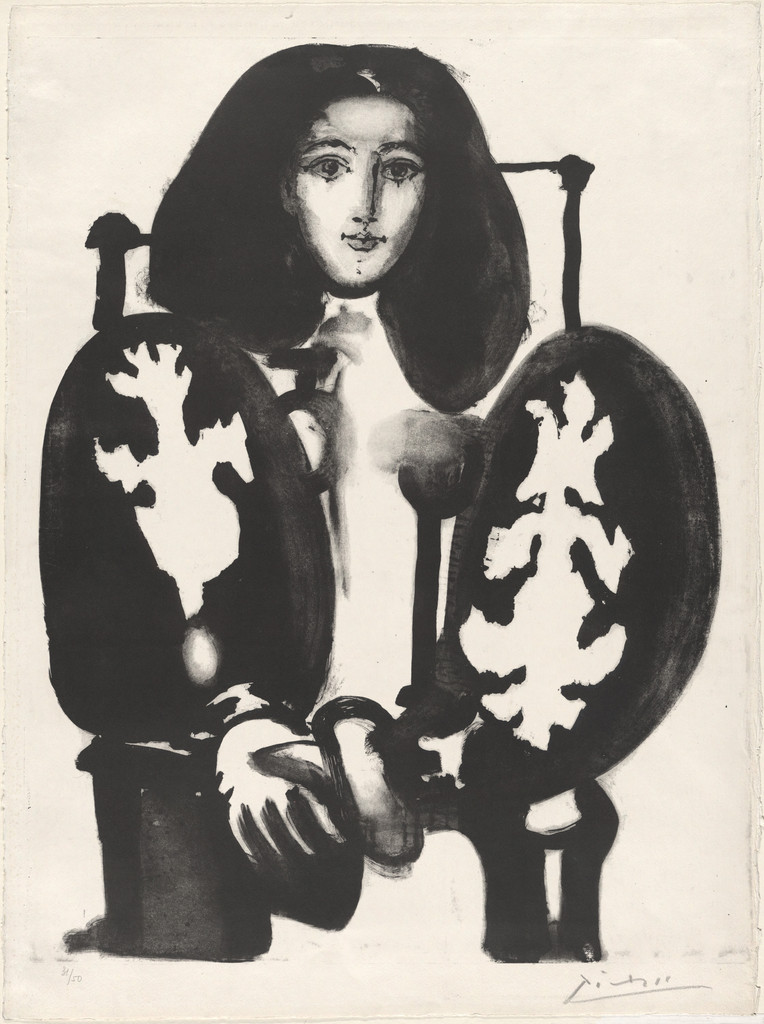 Armchair Woman No. 1 (La Femme au fauteuil No. 1)