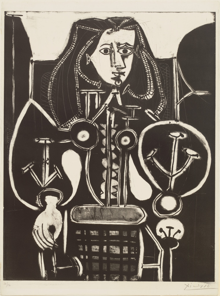 Armchair Woman No. 4 (La Femme au fauteuil No. 4)