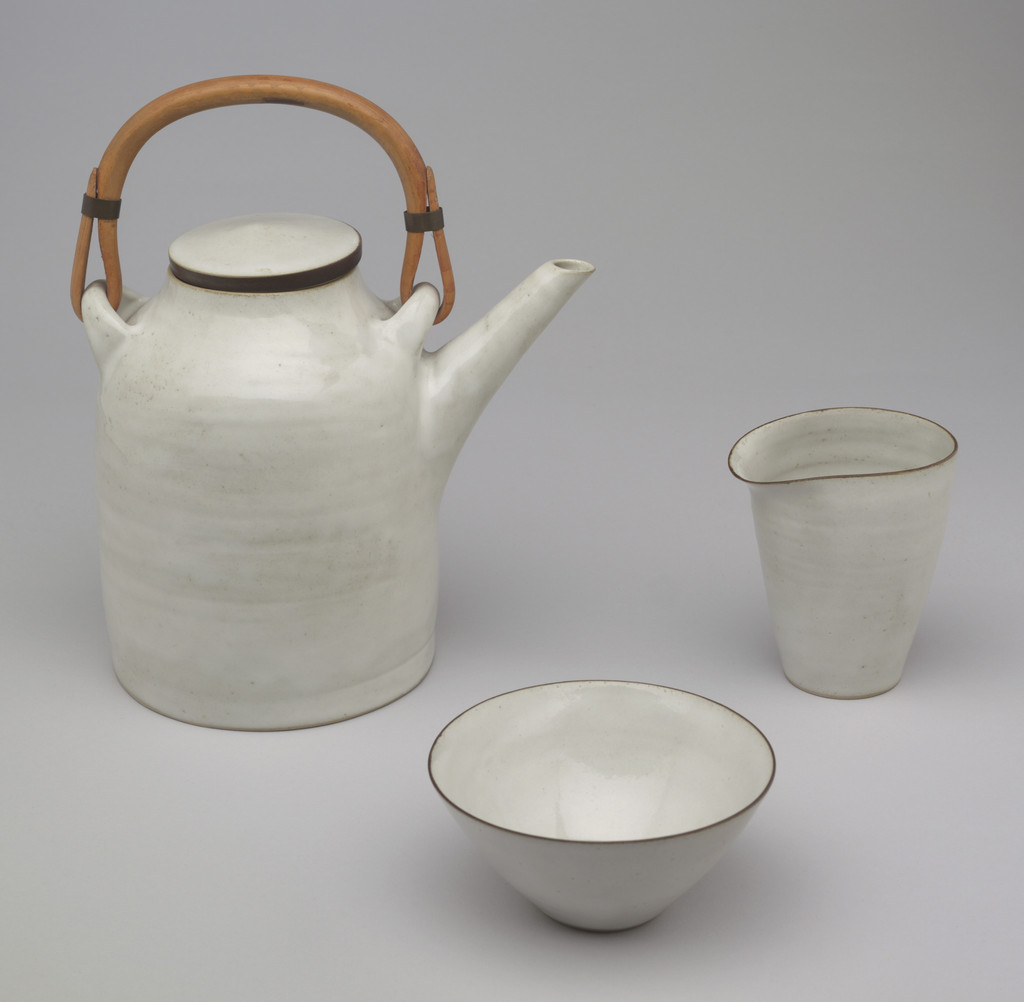 Teapot, Cream Pitcher, and Sugar Bowl