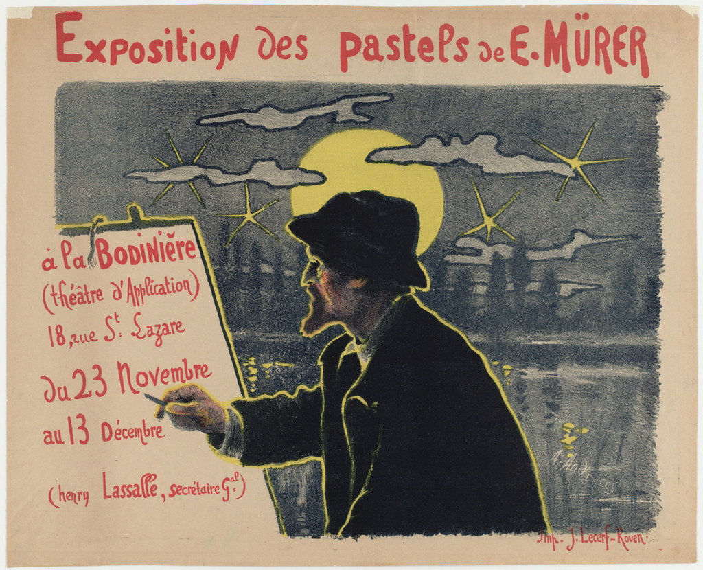 Exposition des Pastels de E. Mürer., Nov. 23 - Dec. 13