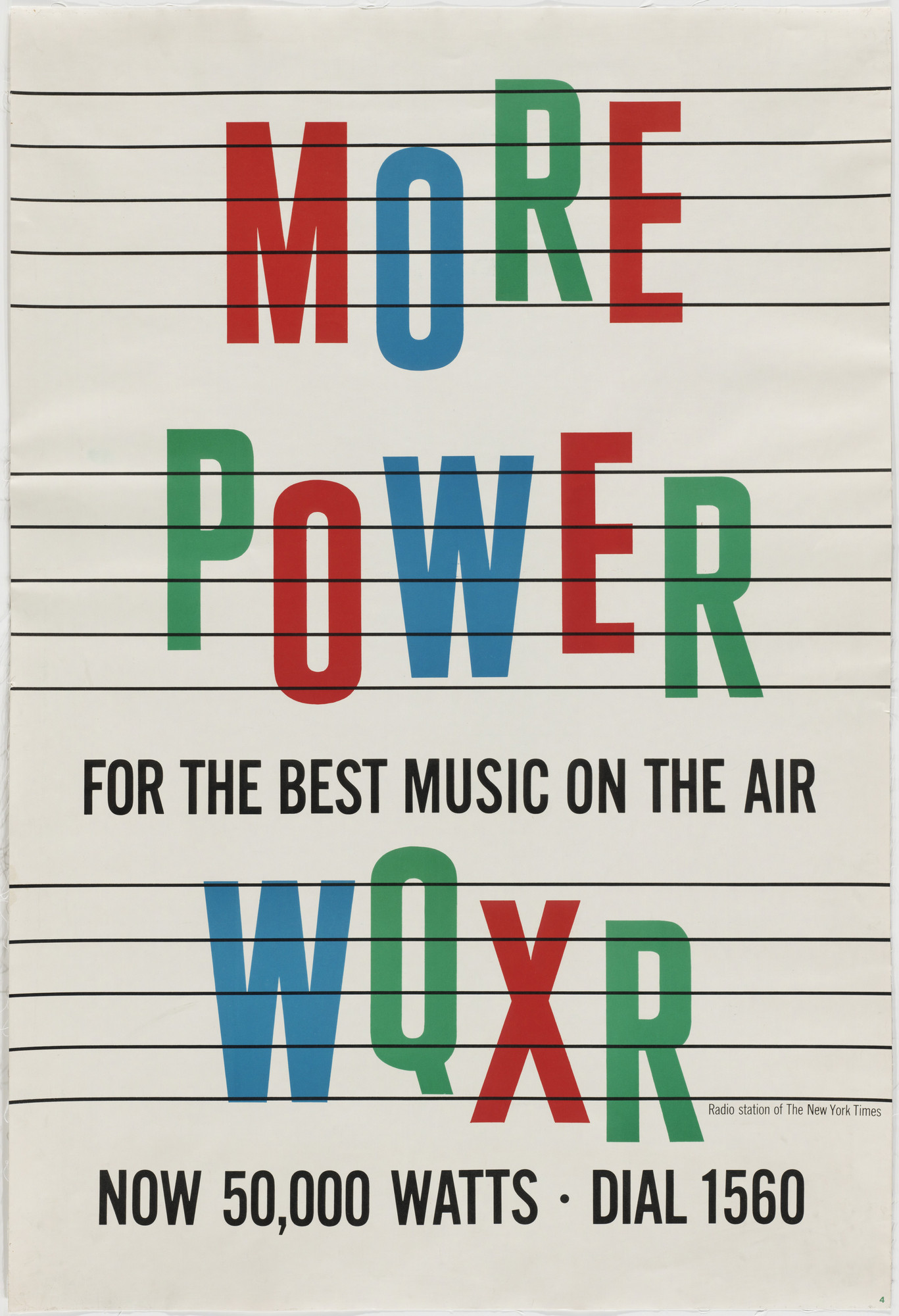Louis Silverstein. More Power for the Best Music on the Air, WQXR