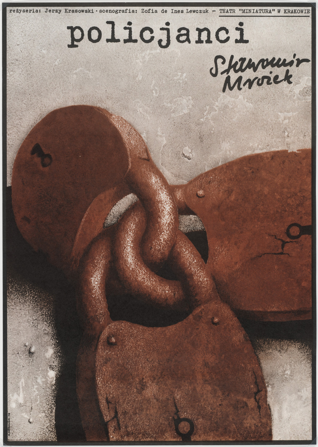 Mieczysław Górowski. Policjanci. 1978