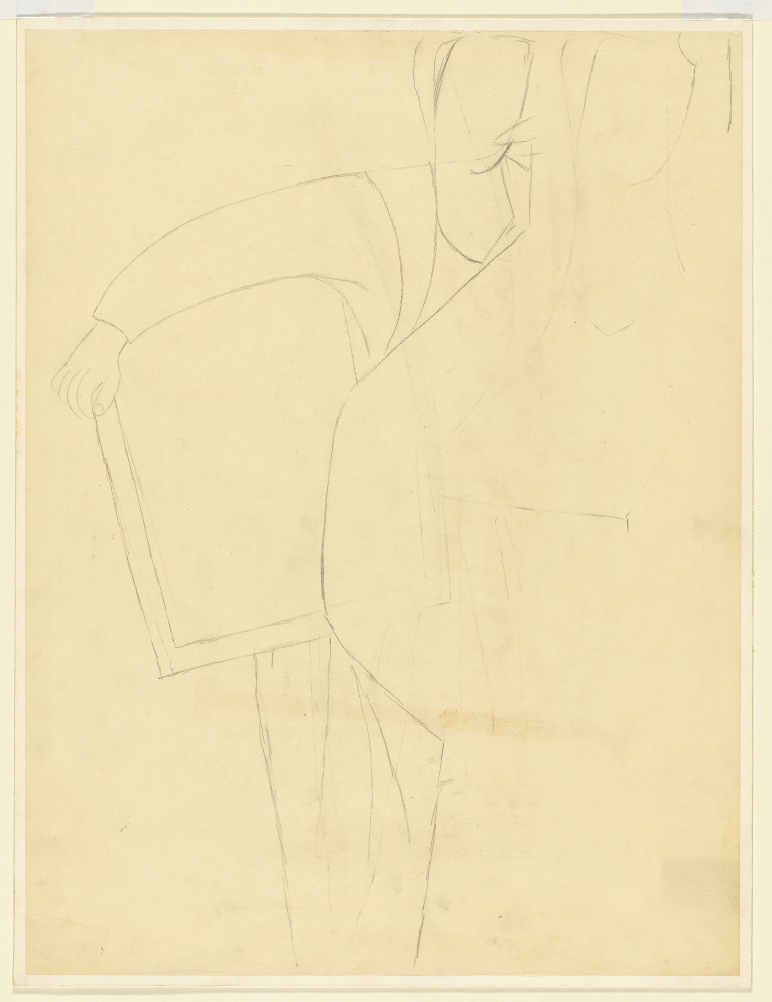 Ben Shahn. Study for Father and Child