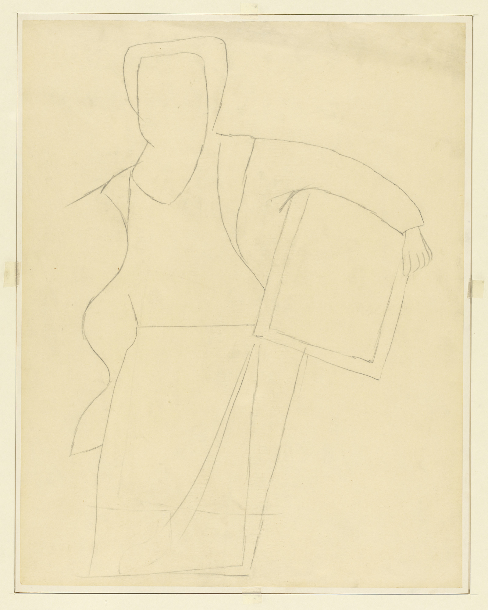 Ben Shahn. Study for Father and Child