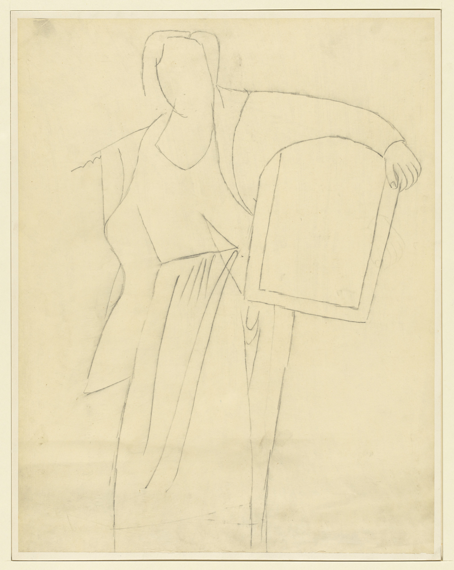 Ben Shahn. Study for Father and Child