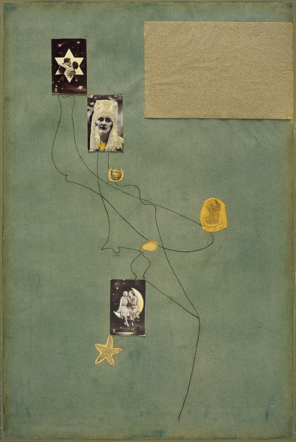 Joan Miró. Drawing-Collage. 1933