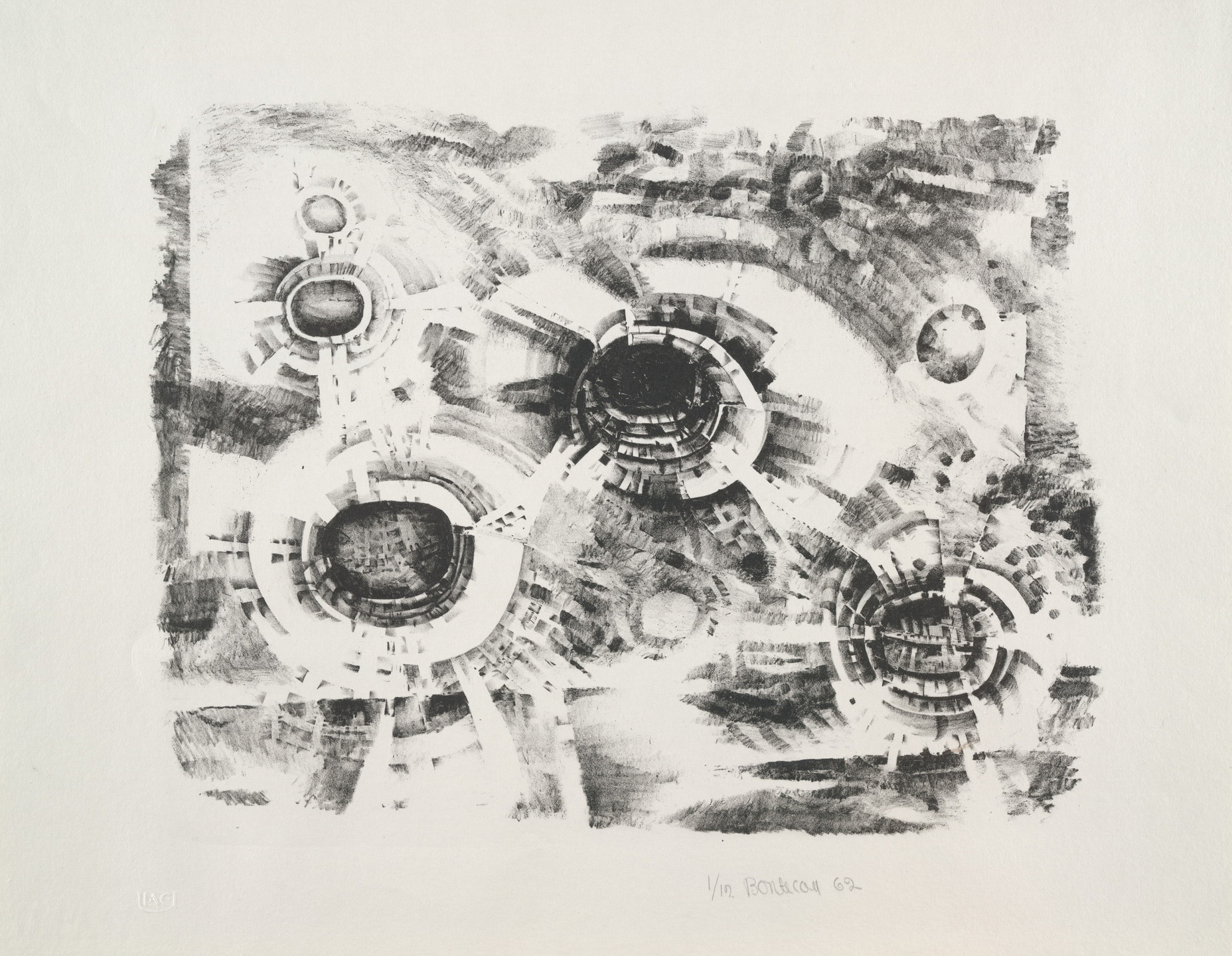 Lee Bontecou. Second Stone. 1962