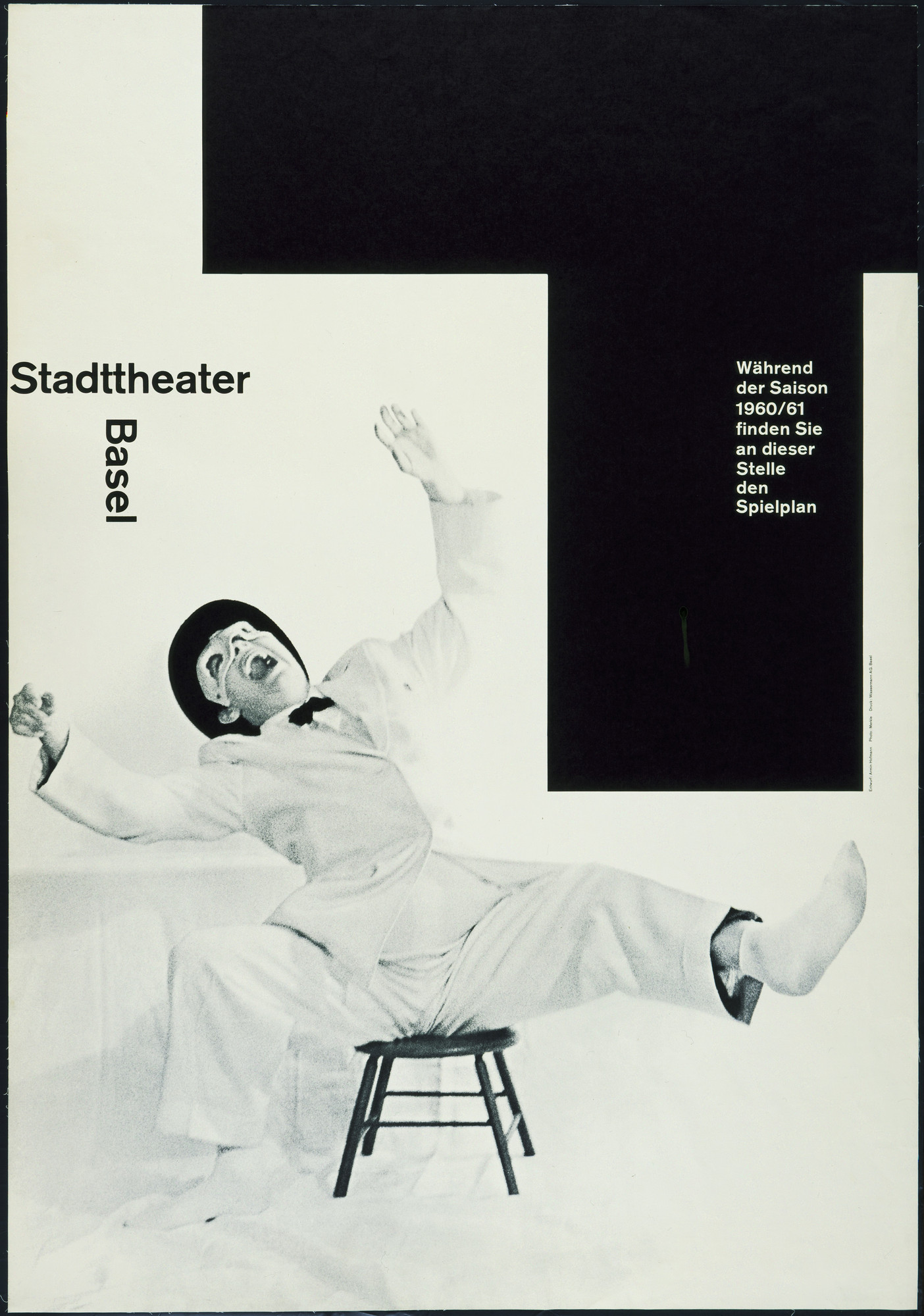 Armin Hofmann. Stadttheater Basel, Wahrend der Saison 1960/61 finden Sie an dieser Stelle den Spielplan
