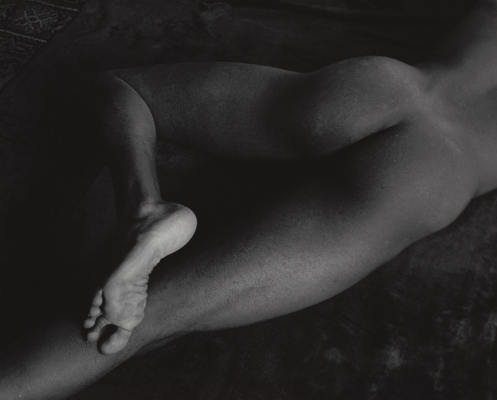 Nude, Bare Foot, Minor White, 1947