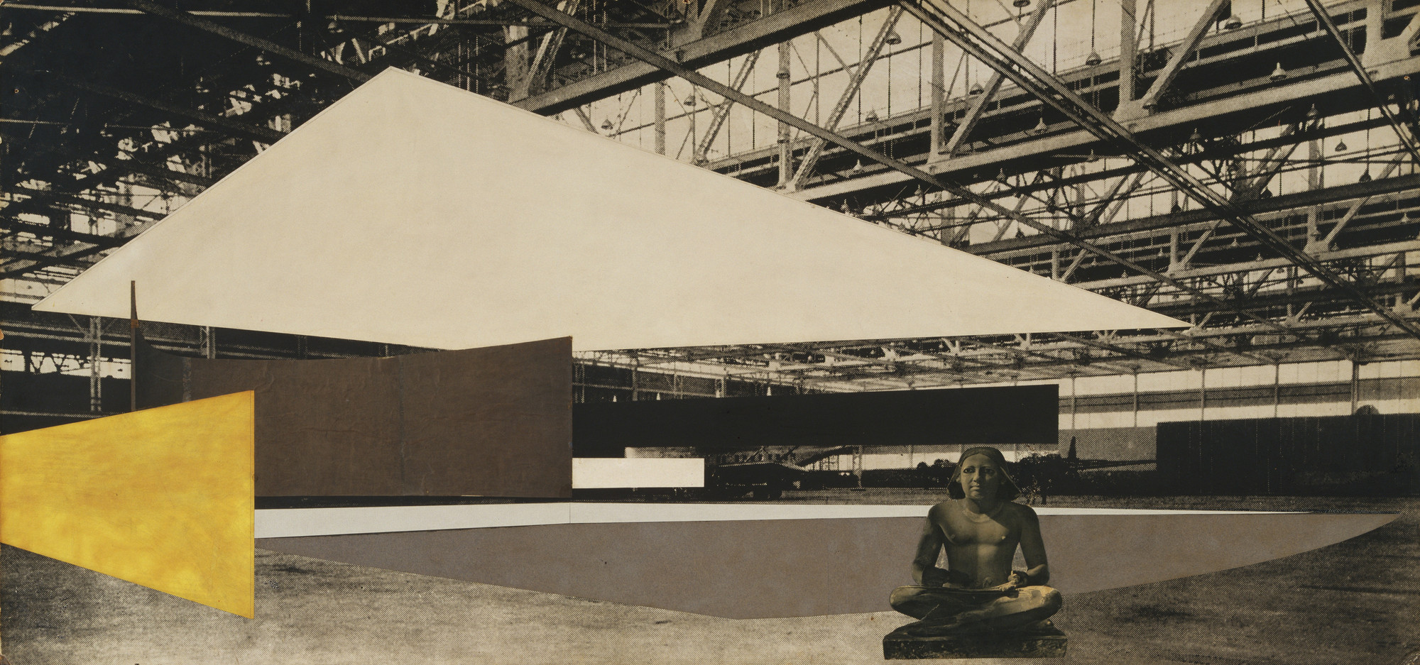 Ludwig Mies van der Rohe. Concert Hall project (Interior perspective). 1942