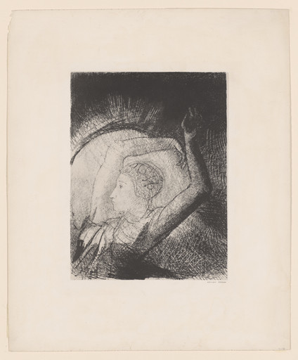 Odilon Redon. A Woman Clothed with the Sun (Une Femme revêtue du soleil). 1899
