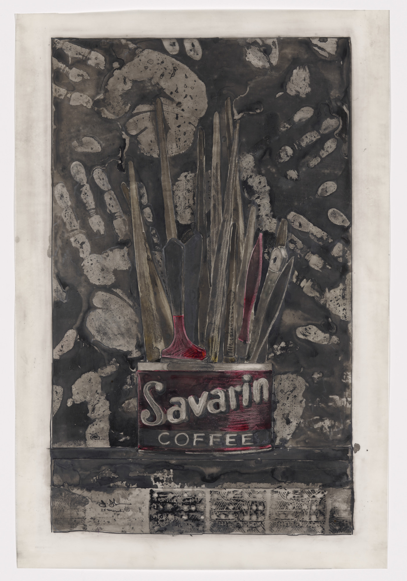 Jasper Johns. Untitled