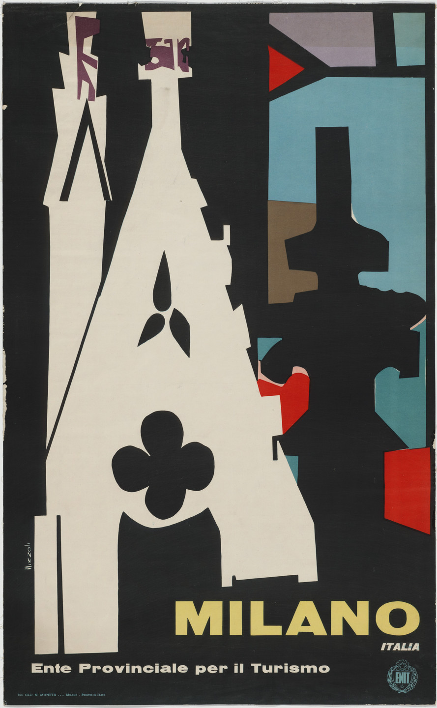 Marcello Nizzoli. Milano, Italia, Ente Provinciale per il Turismo. 1956