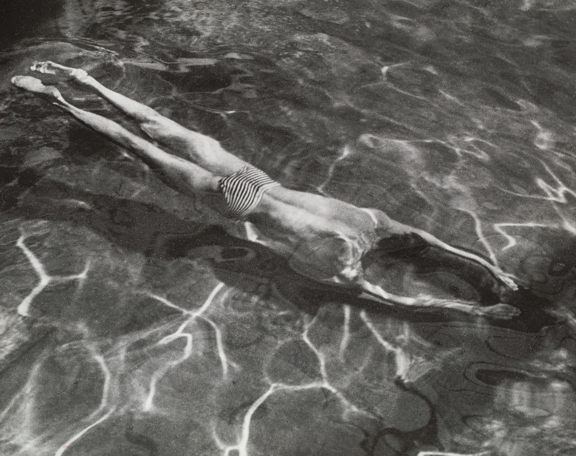 André Kertész. Man Diving, Esztergom