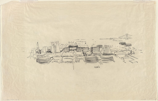 Civic Center Studies, project
Philadelphia, Pennsylvania
Aerial perspective