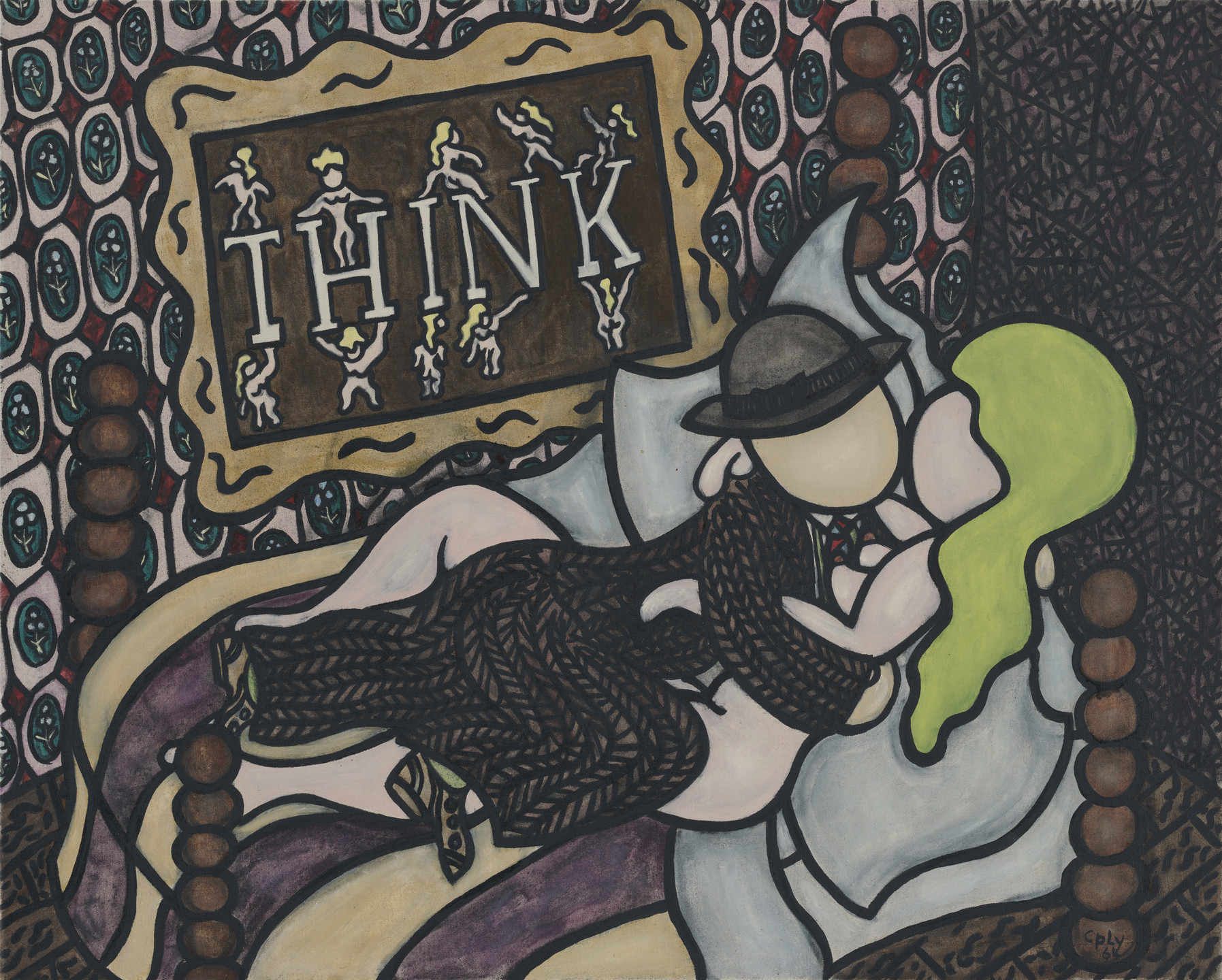 William Copley. Think. 1964