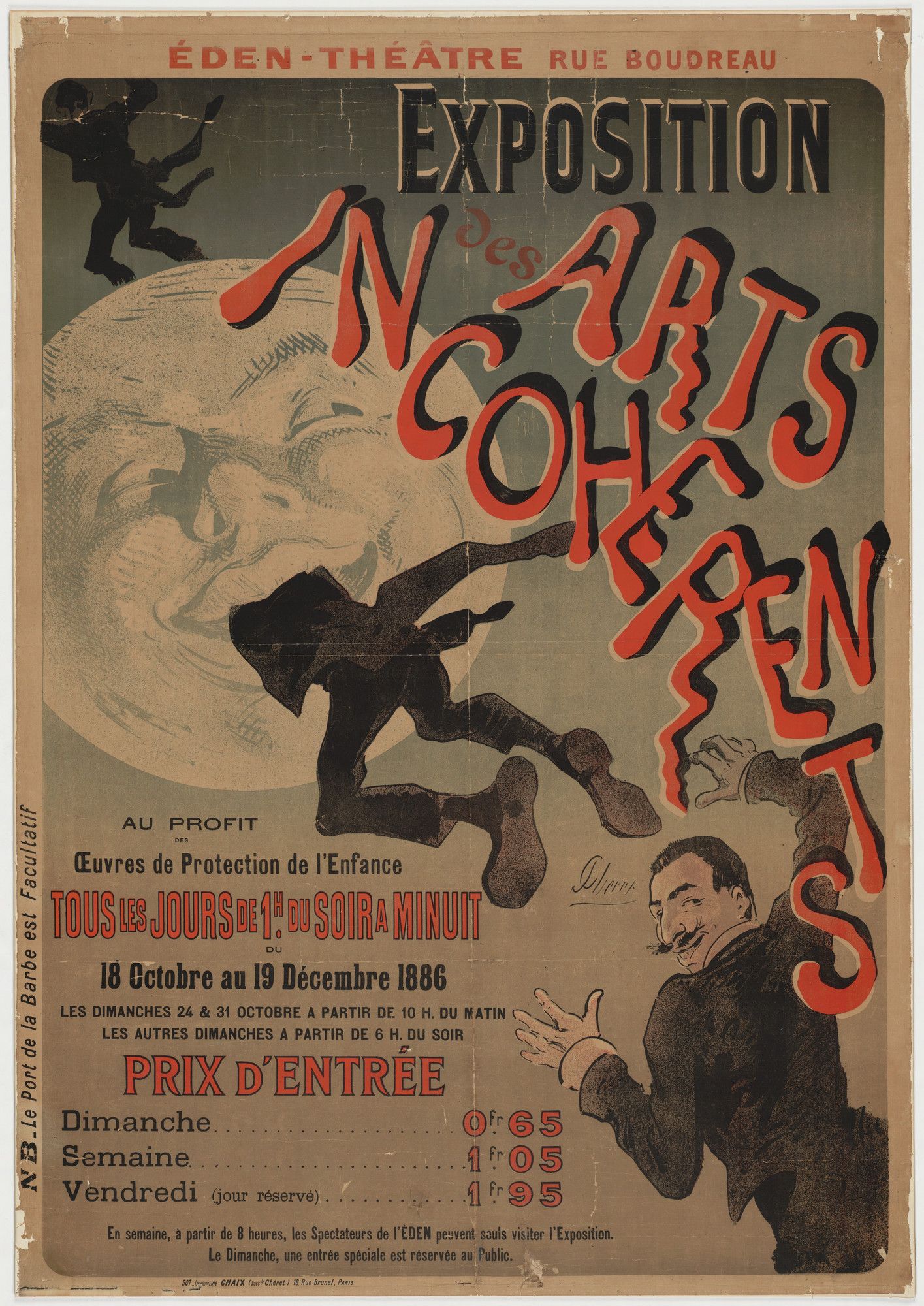 Jules Chéret. Exposition des Arts Incoherents. 1886 | MoMA