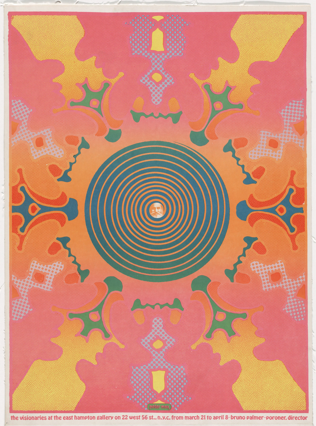 Peter Max. The Visionaries at the East Hampton Gallery. 1967
