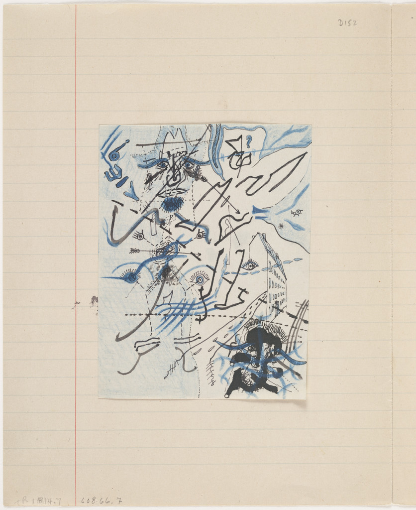 Untitled drawing for Soleil vitré