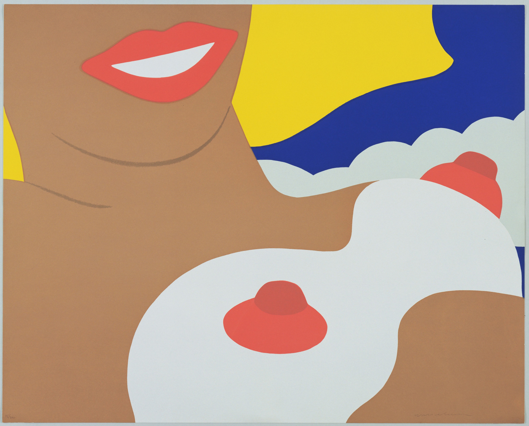 Tom Wesselmann. Nude from 11 Pop Artists, Volume II. 1965, published 1966