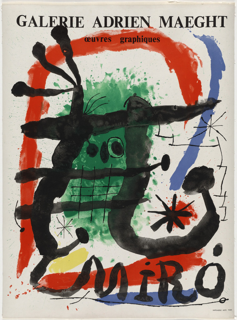 Miró, Oeuvres Graphique