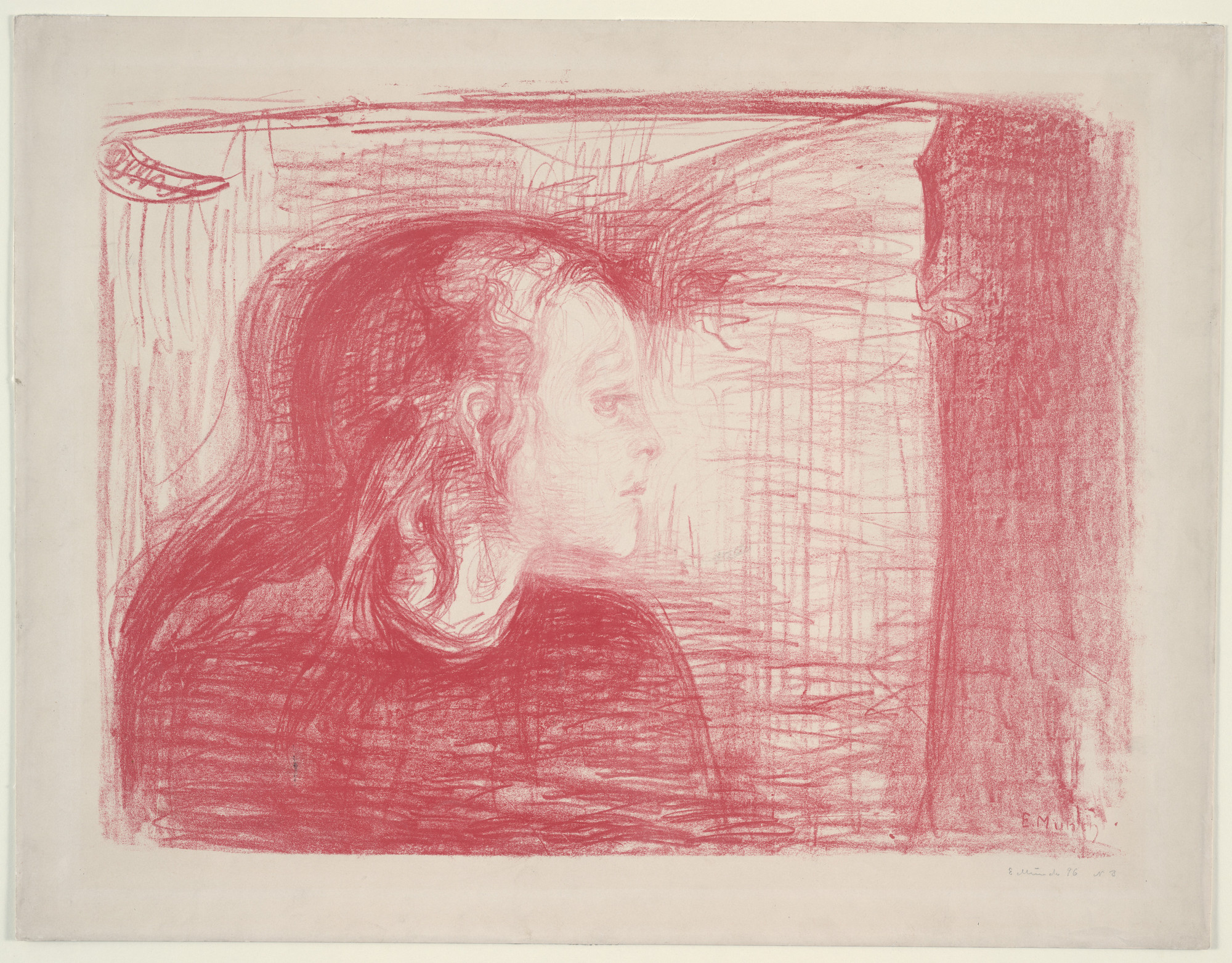 Edvard Munch. The Sick Child I (Det syke barn I). 1896 | MoMA