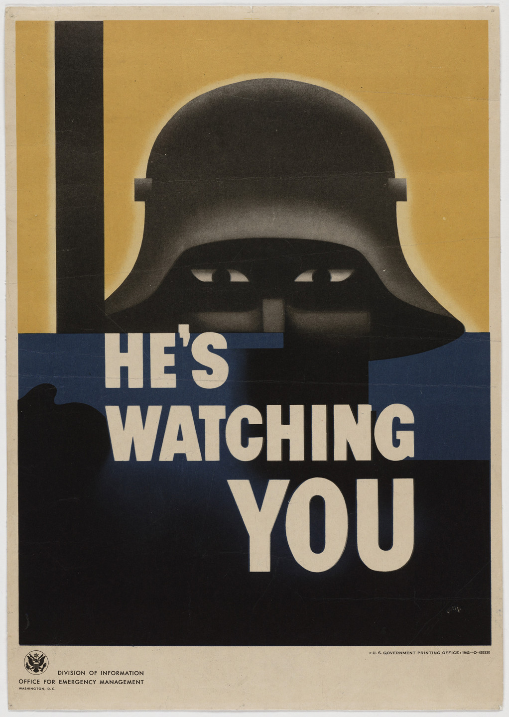 Glenn Grohe. He&#39;s Watching You. 1942