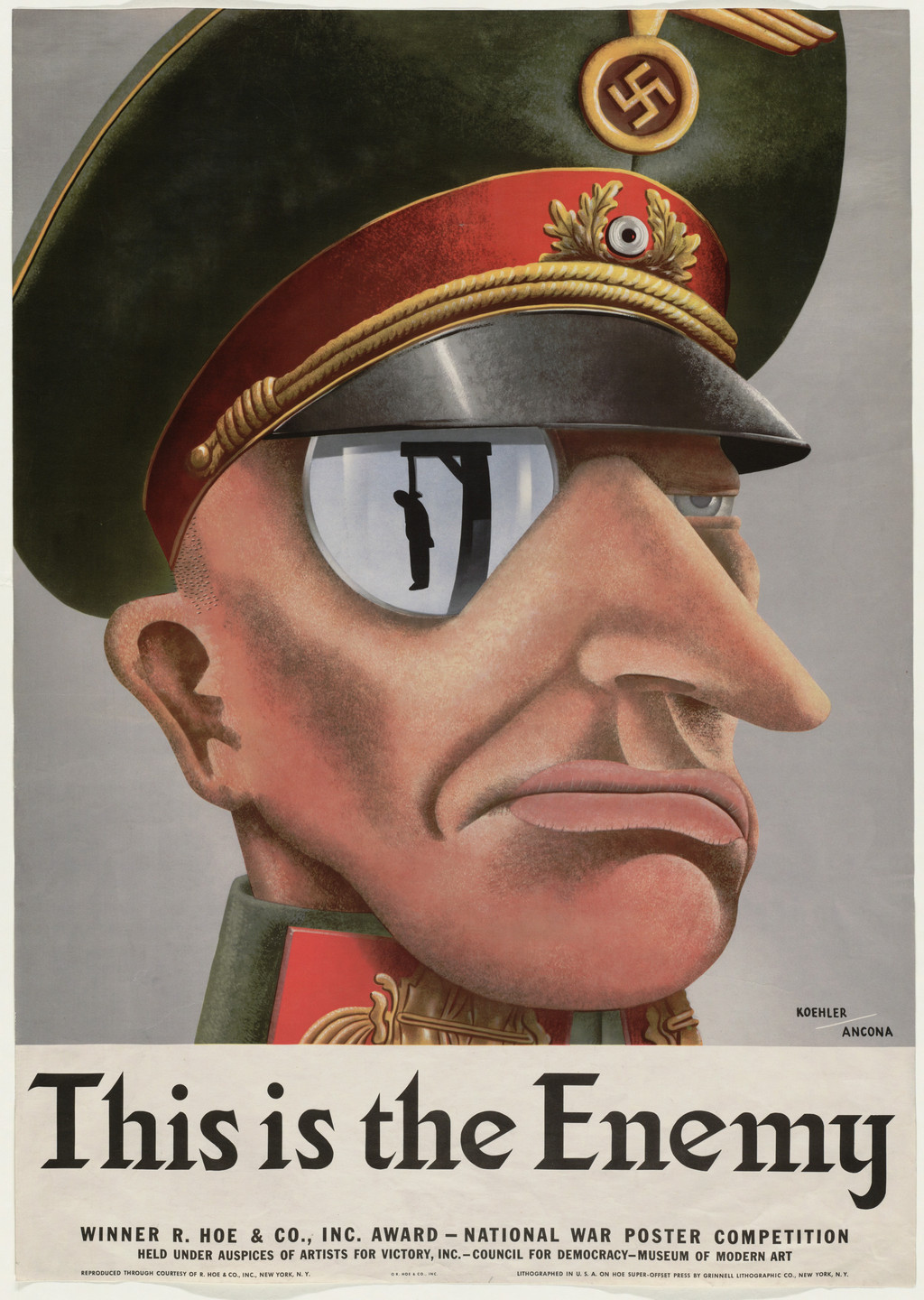 Karl Koehler, Victor Ancona, Stephen Ancona. This is the Enemy. 1942