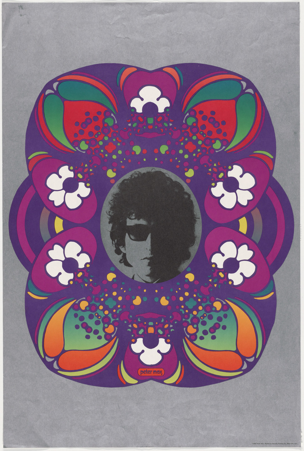 Peter Max. Untitled (Bob Dylan). 1967 | MoMA