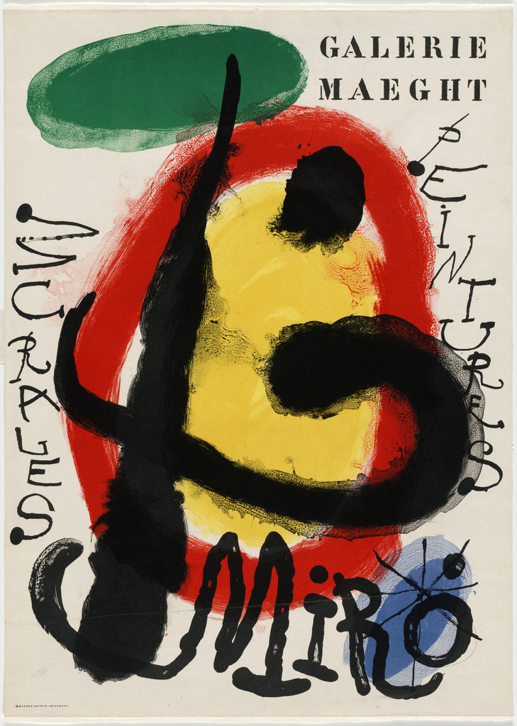 Galerie Maeght, Peintures, Murales, Miró